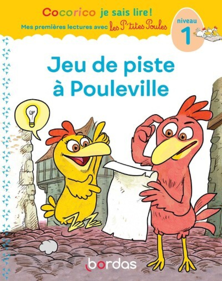 JEU DE PISTE A POULEVILLE CP NIVEAU 1 - HEINRICH/RAUFFLET - BORDAS