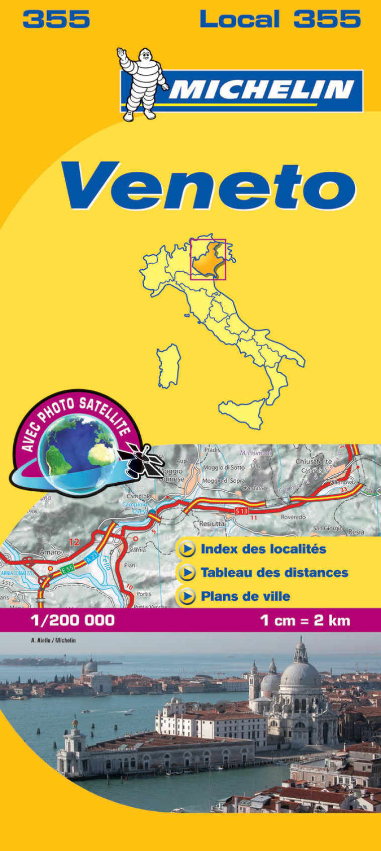 CARTE LOCALE 355 VENETO - XXX - MICHELIN