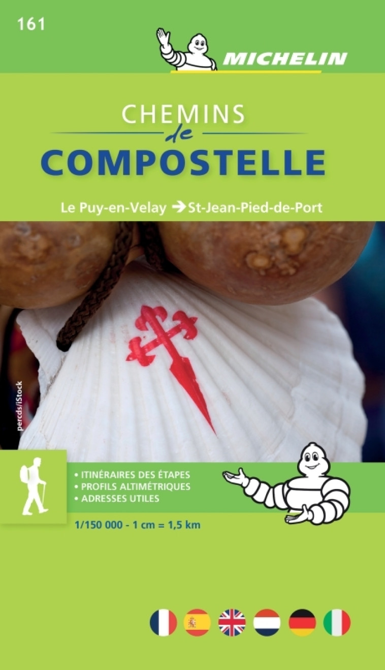 CHEMIN DE COMPOSTELLE / LE PUY EN VELAY - S AINT JEAN PIED DE PORT 2012 - XXX - MICHELIN