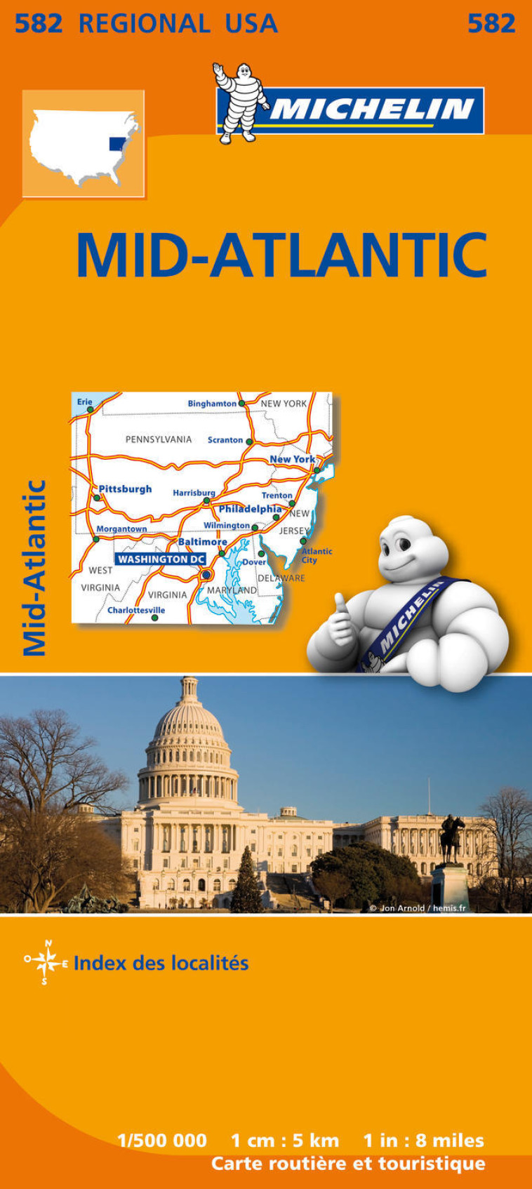 MID-ATLANTIC/HALLEGHENY 582 - XXX - MICHELIN