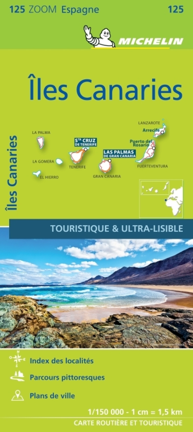 CARTE ZOOM 125 ILES CANARIES - XXX - MICHELIN