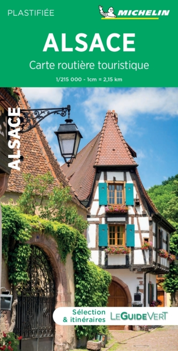 CARTE ROUTIERE TOURISTIQUE ALSACE - XXX - MICHELIN