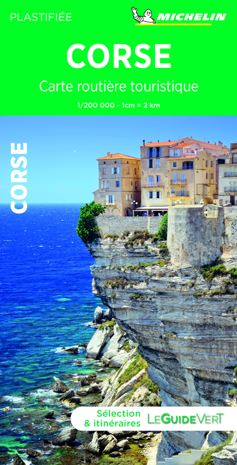 CARTE ROUTIERE TOURISTIQUE CORSE - XXX - MICHELIN