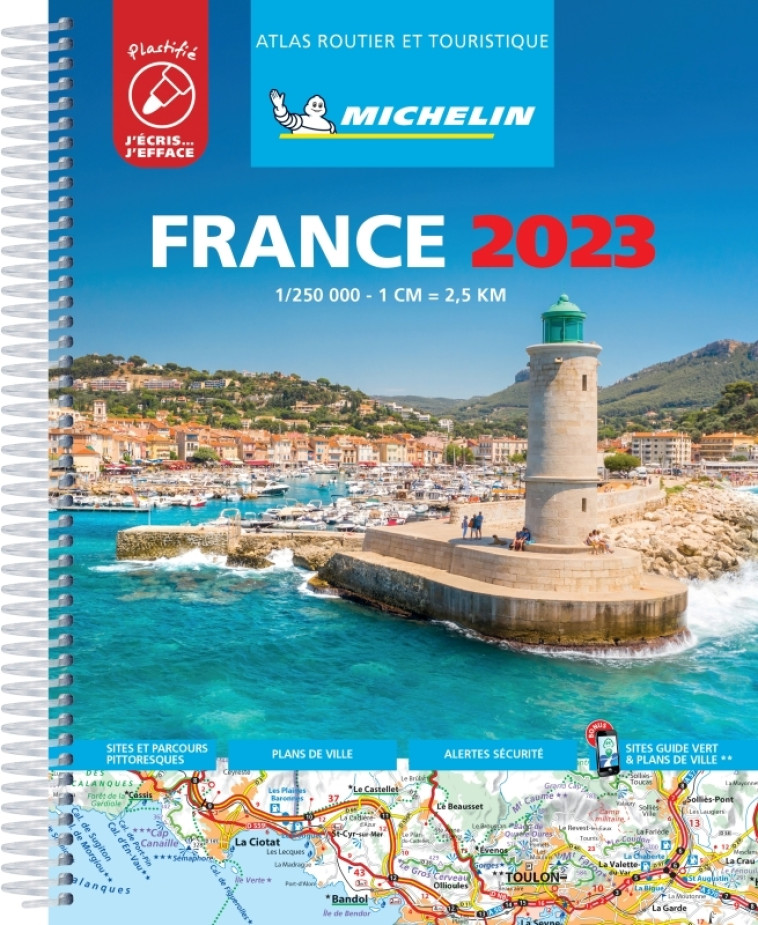 ATLAS ROUTIER FRANCE 2023 PLASTIFIE - XXX - MICHELIN