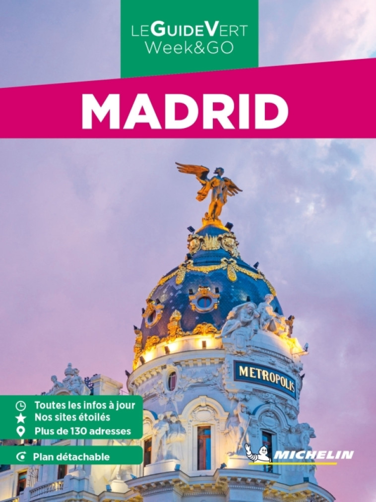 GUIDE VERT WEEK&GO MADRID - XXX - MICHELIN