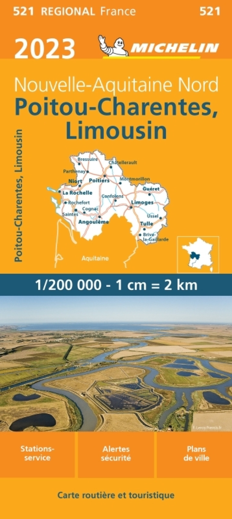 POITOU-CHARENTES, LIMOUSIN 2023 - XXX - MICHELIN