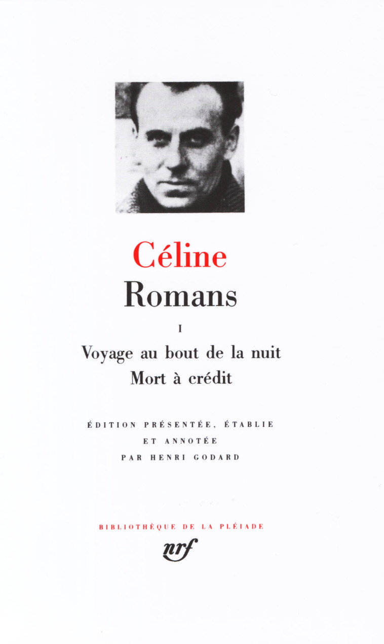 ROMANS T1 - CELINE L-F. - GALLIMARD