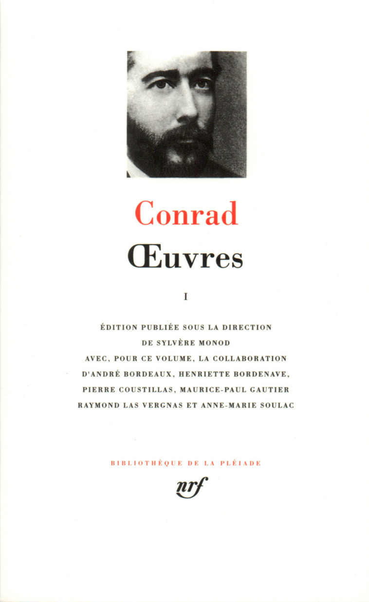 OEUVRES T1 - CONRAD JOSEPH - GALLIMARD