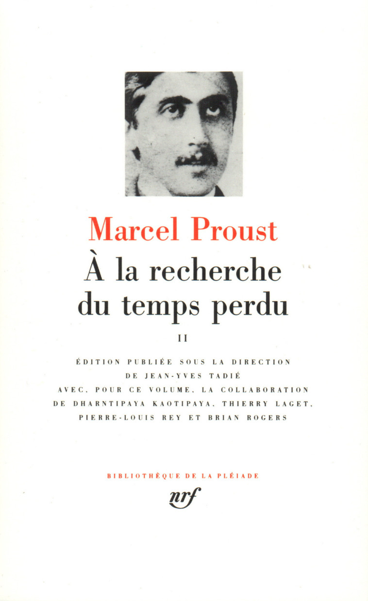 A LA RECHERCHE DU TEMPS PERDU T2 - PROUST MARCEL - GALLIMARD