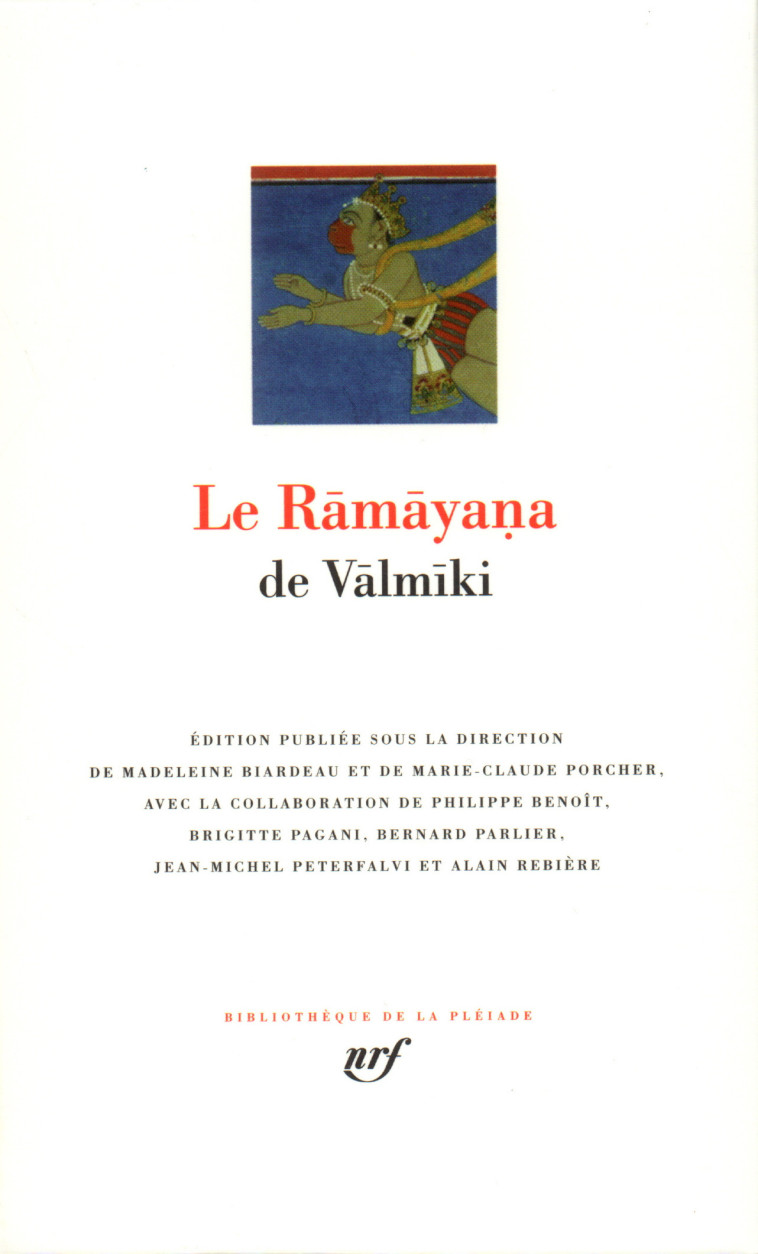 LE RAMAYANA - VALMIKI - GALLIMARD