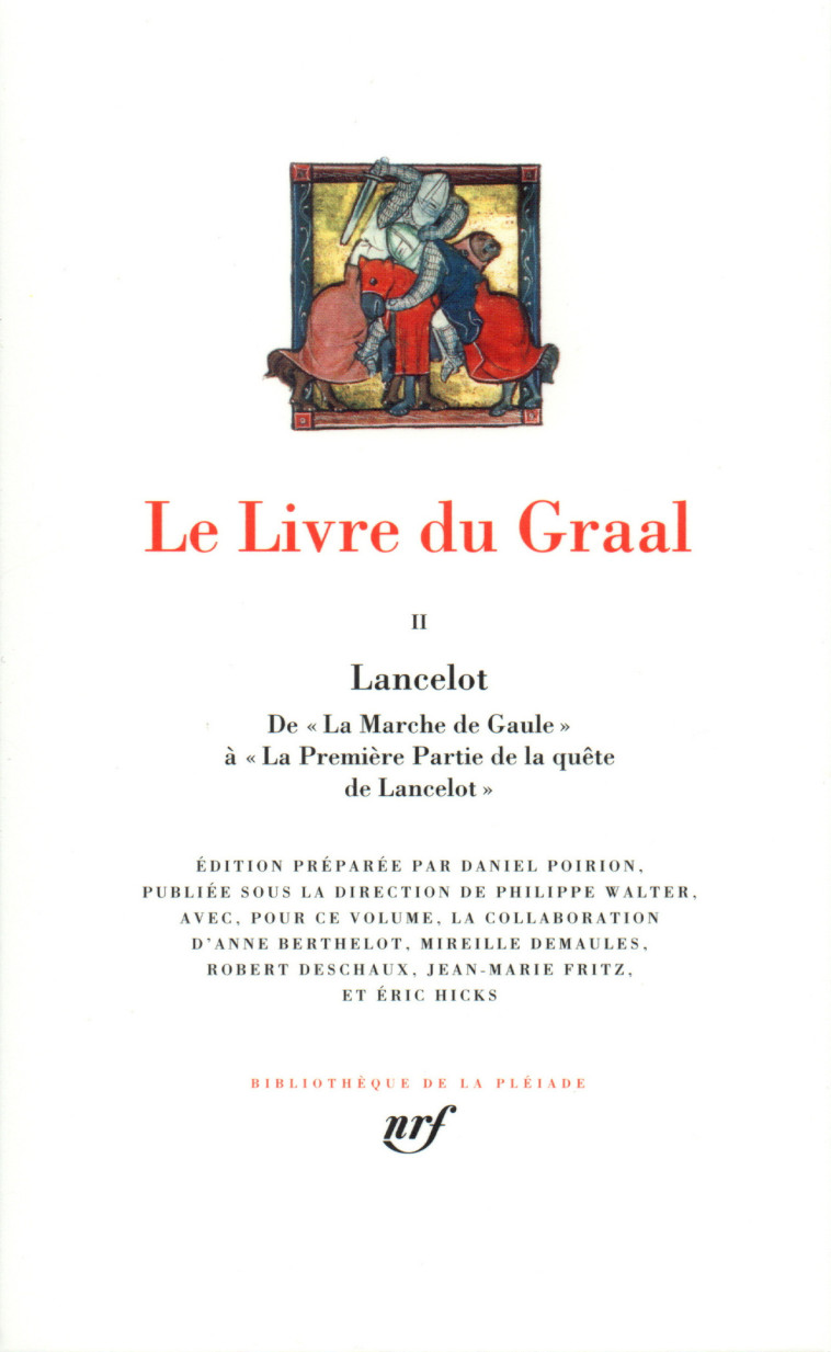 LE LIVRE DU GRAAL T2 - ANONYME - GALLIMARD