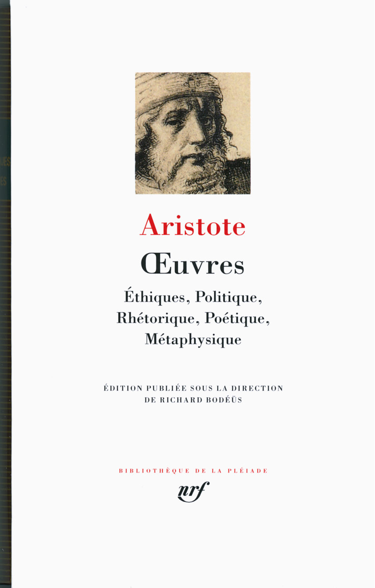 OEUVRES - ARISTOTE - GALLIMARD