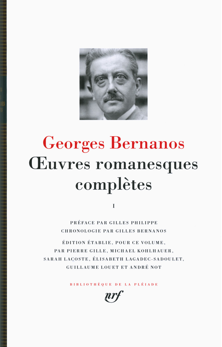 OEUVRES ROMANESQUES COMPLETES/DIALOGUES DES CARMELITES T1 - BERNANOS/PHILIPPE - GALLIMARD