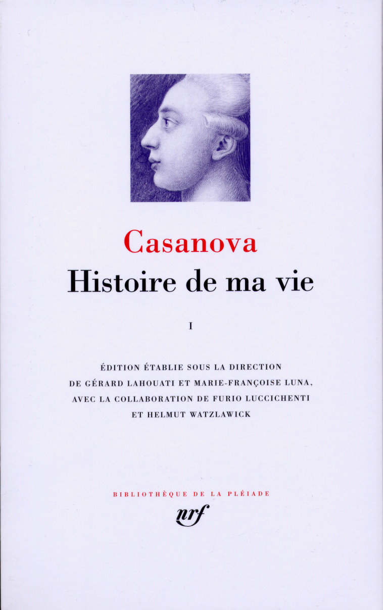 HISTOIRE DE MA VIE T1 - CASANOVA JACQUES - GALLIMARD