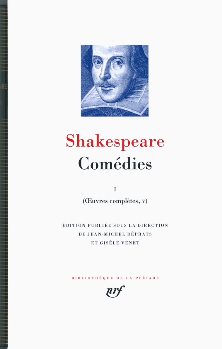 COMEDIES T1 - SHAKESPEARE WILLIAM - GALLIMARD