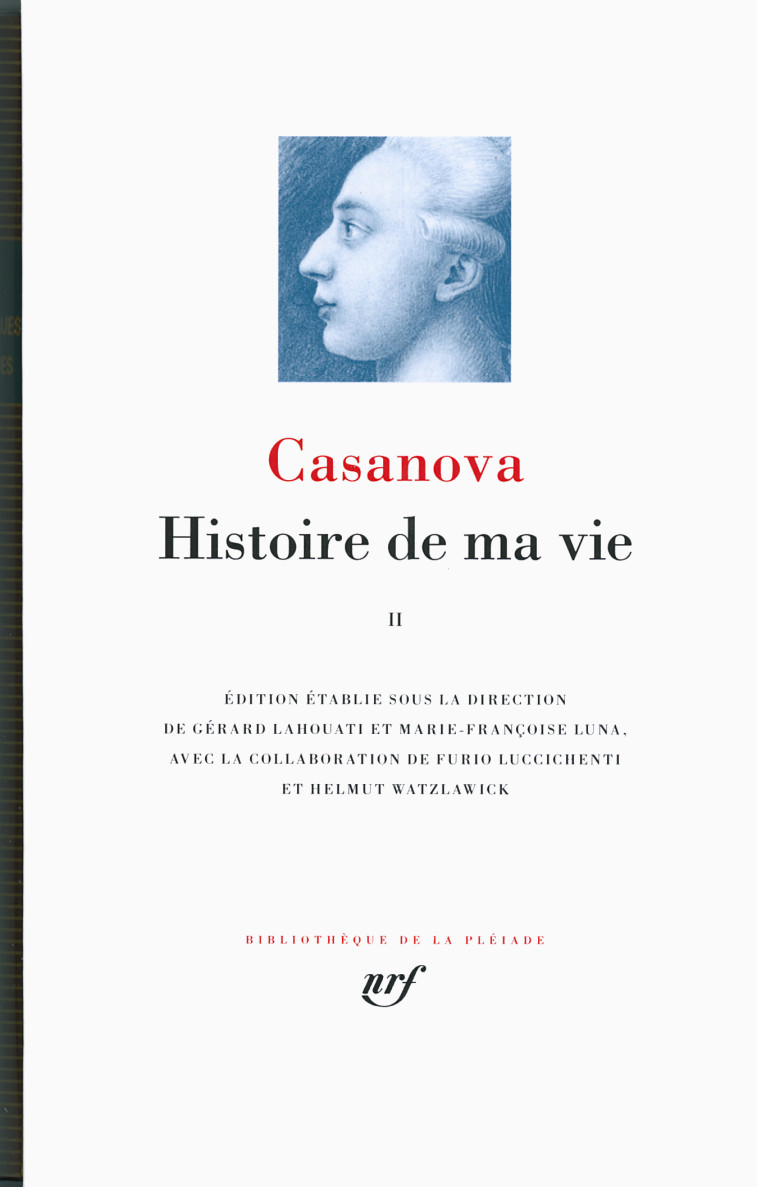 HISTOIRE DE MA VIE T2 - CASANOVA JACQUES - GALLIMARD