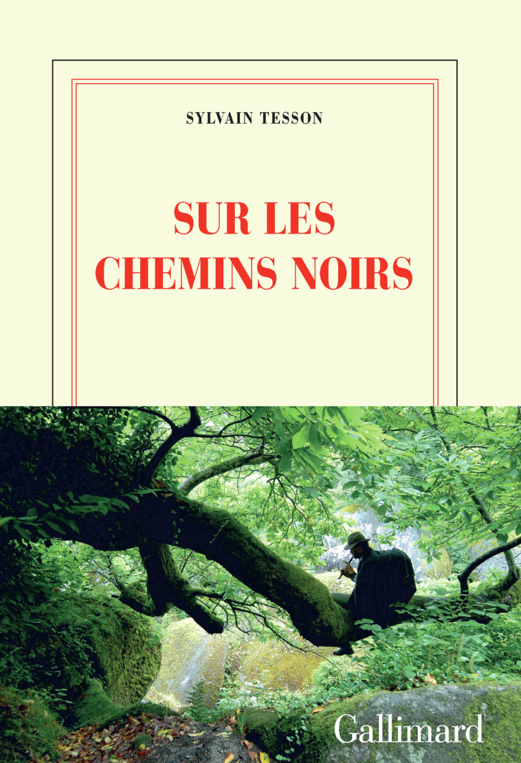 SUR LES CHEMINS NOIRS - TESSON SYLVAIN - GALLIMARD