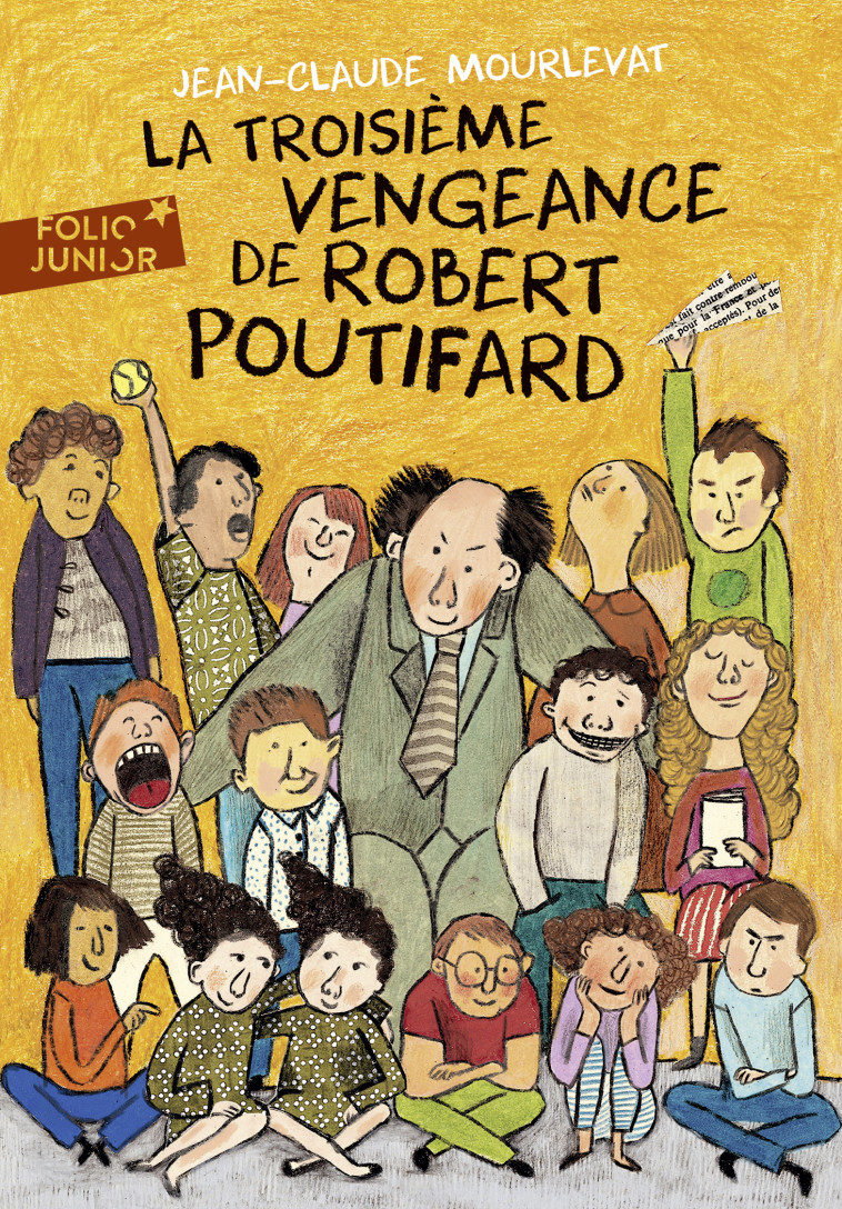 LA TROISIEME VENGEANCE DE ROBERT POUTIFARD - MOURLEVAT/ALEMAGNA - GALLIMARD JEUNE