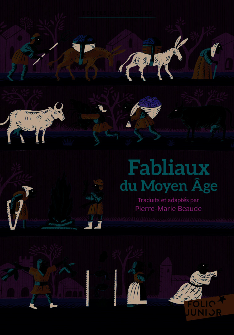 FABLIAUX DU MOYEN AGE - BEAUDE/SAILLARD - GALLIMARD JEUNE