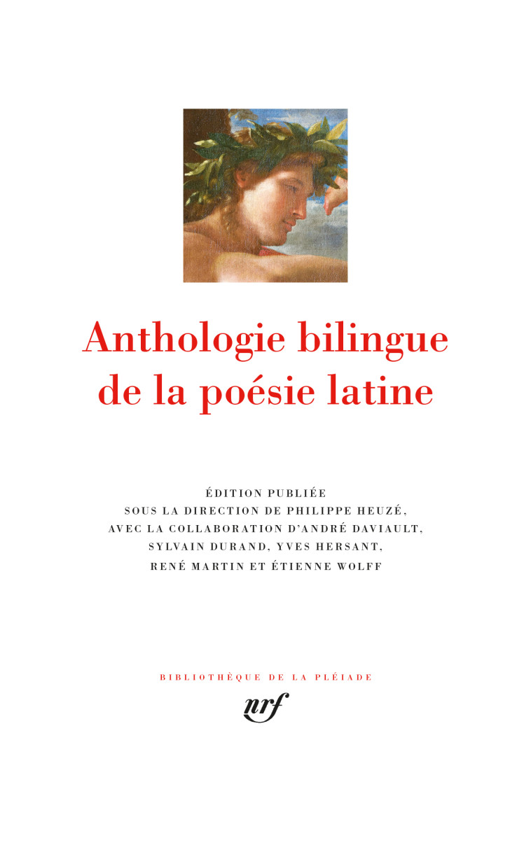 ANTHOLOGIE BILINGUE DE LA POESIE LATINE - COLLECTIF - GALLIMARD