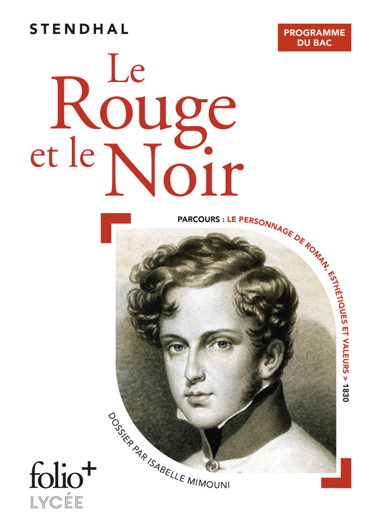 LE ROUGE ET LE NOIR - STENDHAL - FOLIO