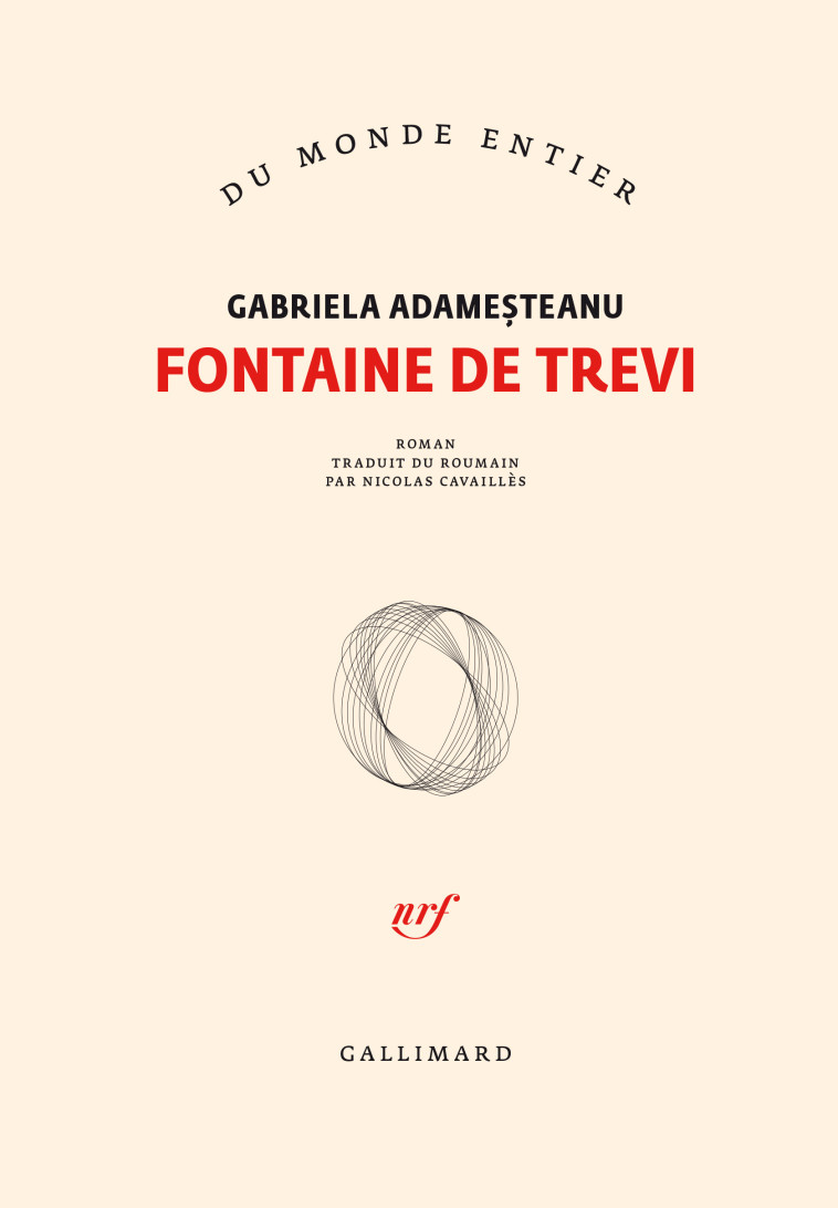 FONTAINE DE TREVI - GABRIELA ADAMESTEANU - GALLIMARD