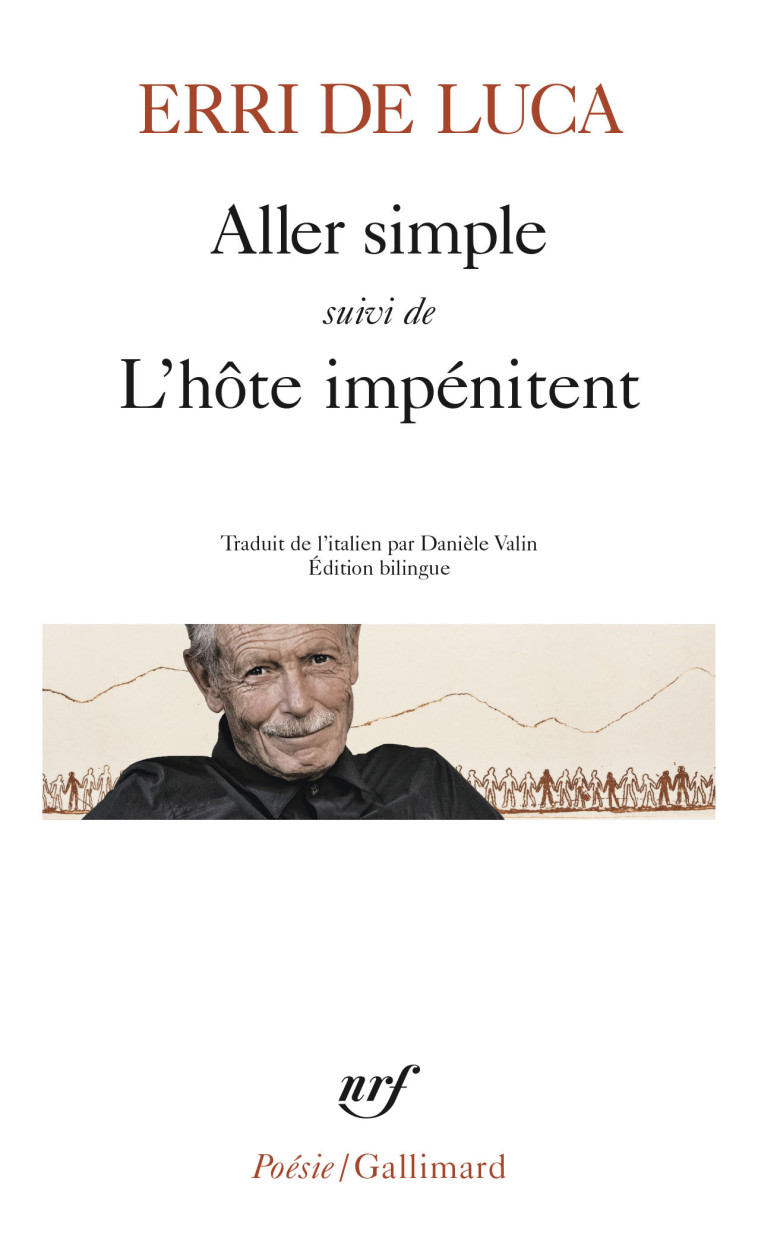 ALLER SIMPLE SUIVI DE L'HOTE IMPENITENT - DE LUCA ERRI - GALLIMARD