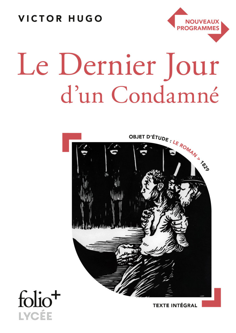 LE DERNIER JOUR D'UN CONDAMNE - VICTOR HUGO - FOLIO