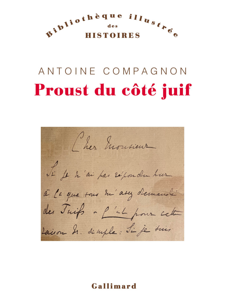 PROUST DU COTE JUIF - COMPAGNON ANTOINE - GALLIMARD