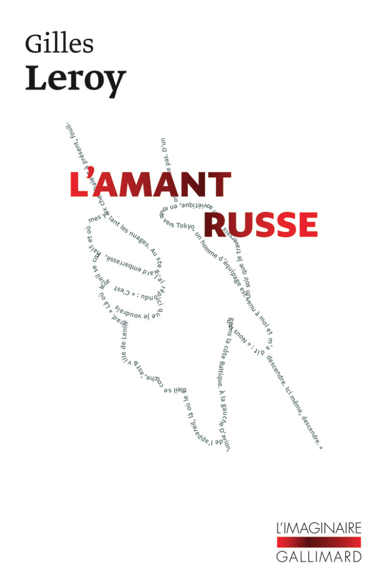 L'AMANT RUSSE - GILLES LEROY - GALLIMARD