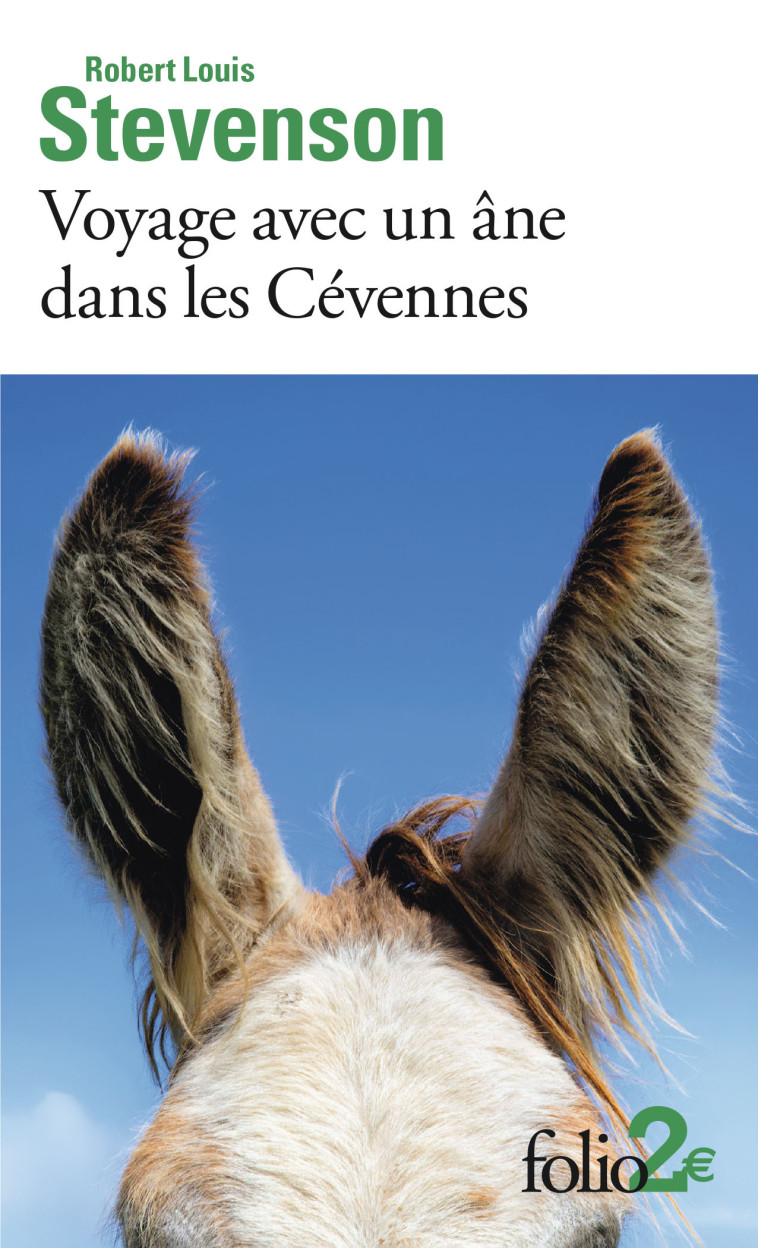 VOYAGE AVEC UN ANE DANS LES CEVENNES - ROBERT LOUIS STEVENS - FOLIO