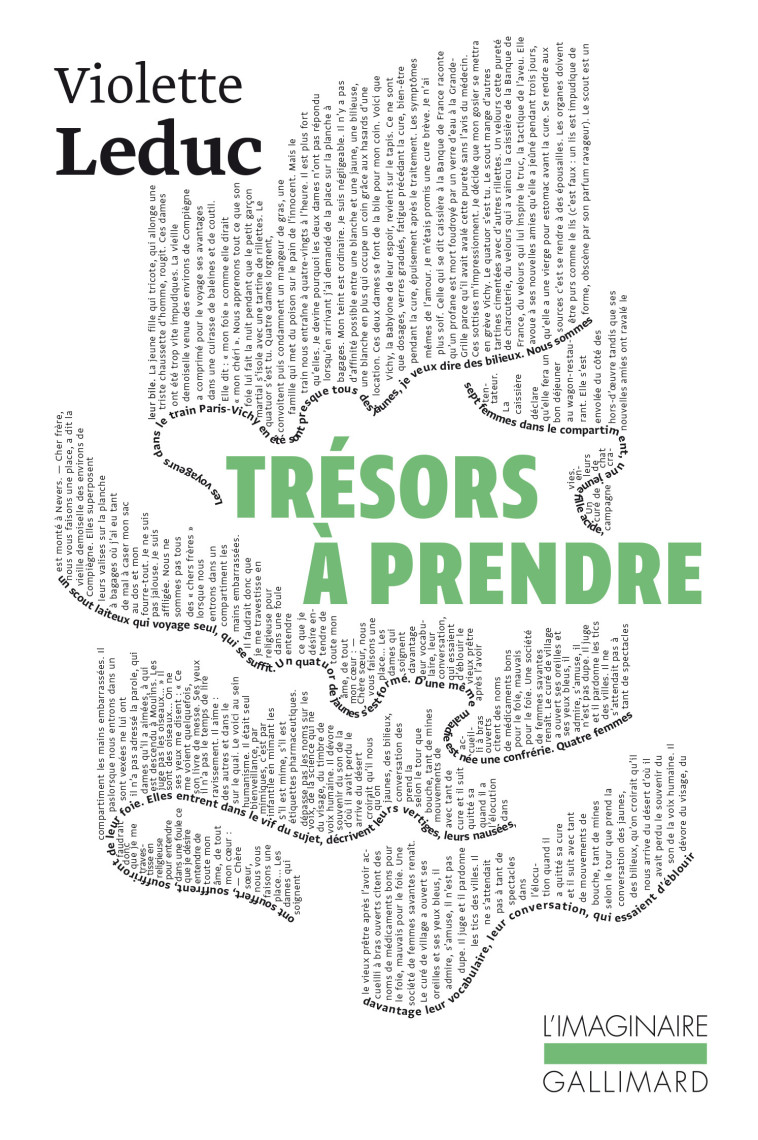 TRESORS A PRENDRE - VIOLETTE LEDUC - GALLIMARD