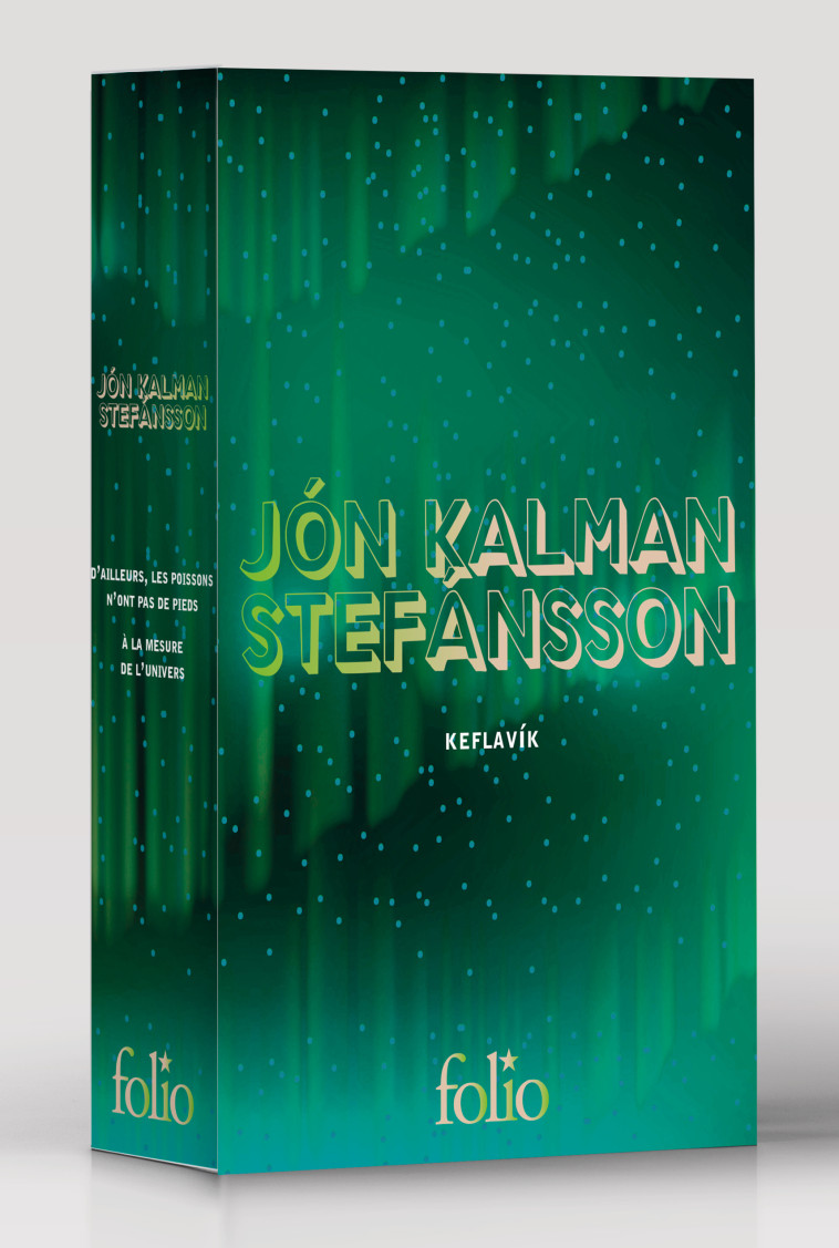 COFFRET STEFANSSON 2V - D'AILLEURS, LES POISSONS N'ONT PAS DE PIEDS - A LA MESURE DE L'UNIVERS - JON KALMAN STEFANSSO - FOLIO