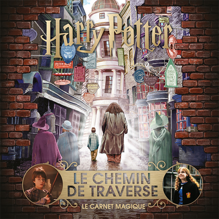 HARRY POTTER - LE CARNET MAGIQUE : LE CHEMIN DE TRAVERSE - COLLECTIF - GALLIMARD JEUNE