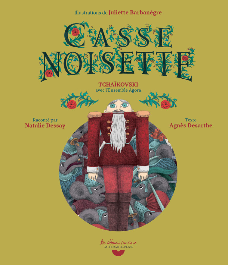 CASSE NOISETTE + CD - DESARTHE/BARBANEGRE - GALLIMARD JEUNE