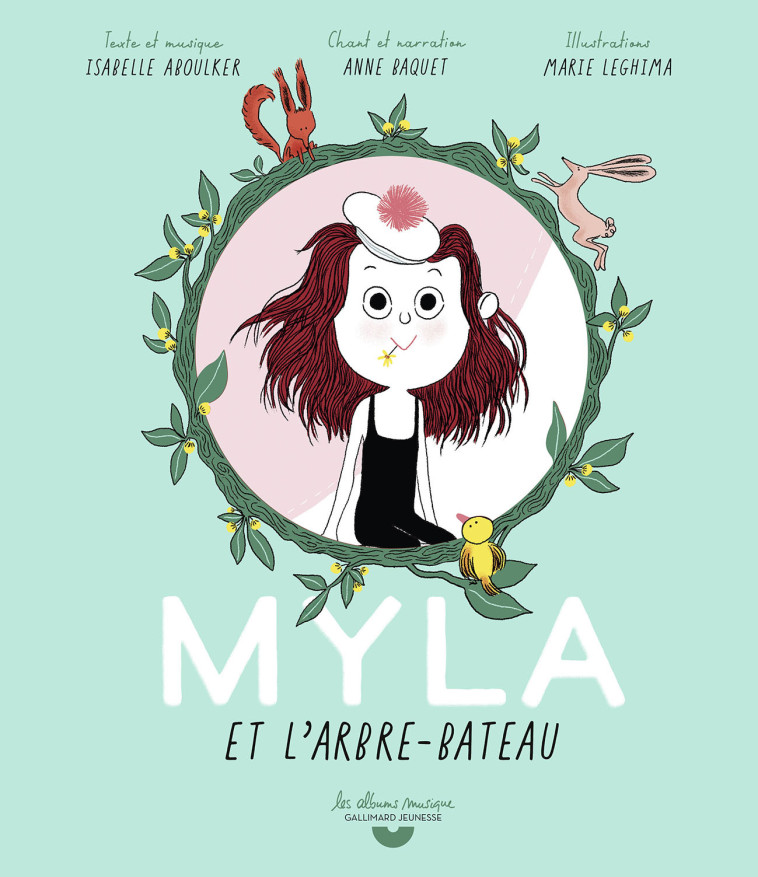 MYLA ET L'ARBRE BATEAU + CD - ABOULKER/LEGHIMA - GALLIMARD JEUNE