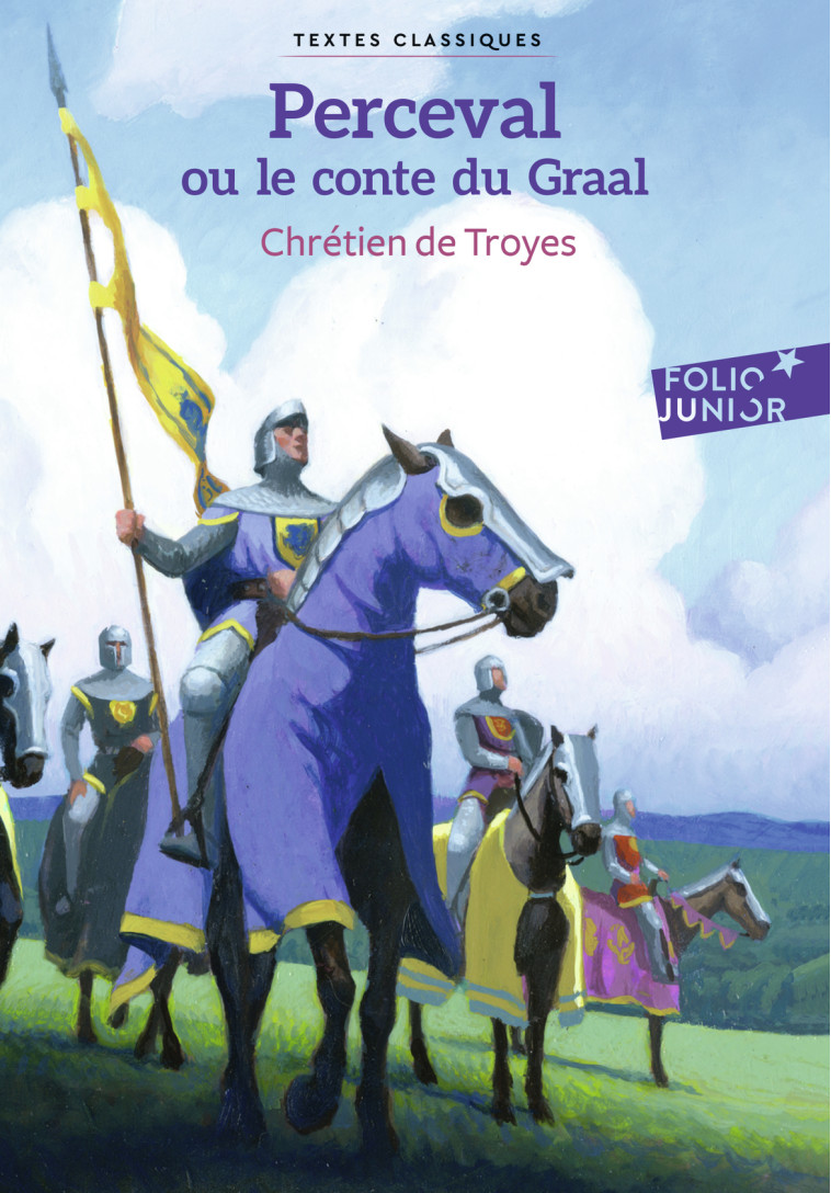 PERCEVAL OU LE CONTE DU GRAAL TEXTES CLASSIQUES - CHRETIEN DE TROYES - GALLIMARD JEUNE