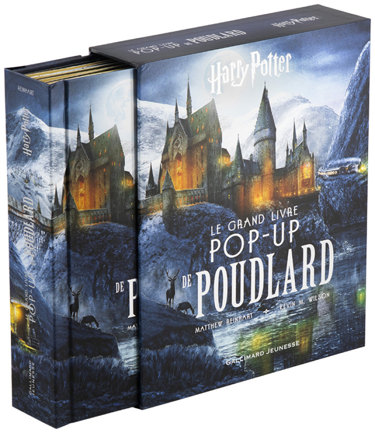 HARRY POTTER : LE GRAND LIVRE POP-UP DE POU DLARD - REINHART/WILSON - GALLIMARD JEUNE