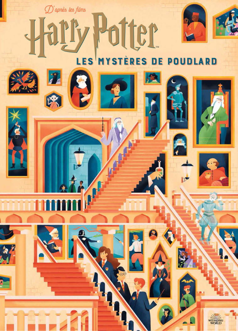 LES MYSTERES DE POUDLARD - LE GUIDE ILLUSTR E - REVENSON/MUTI - GALLIMARD JEUNE