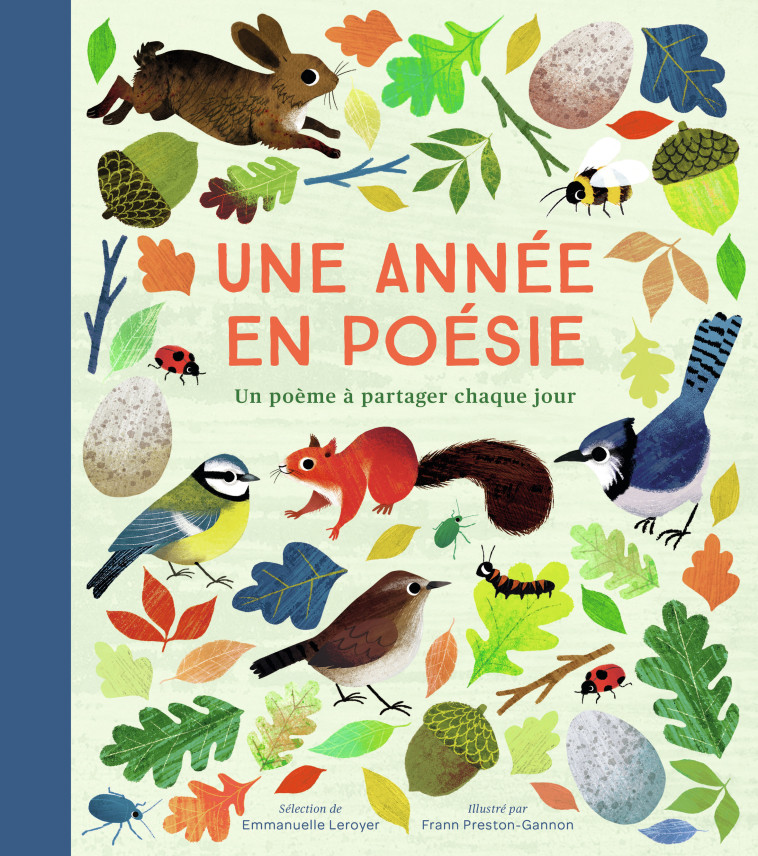 UNE ANNEE EN POESIE - COLLECTIF - GALLIMARD JEUNE