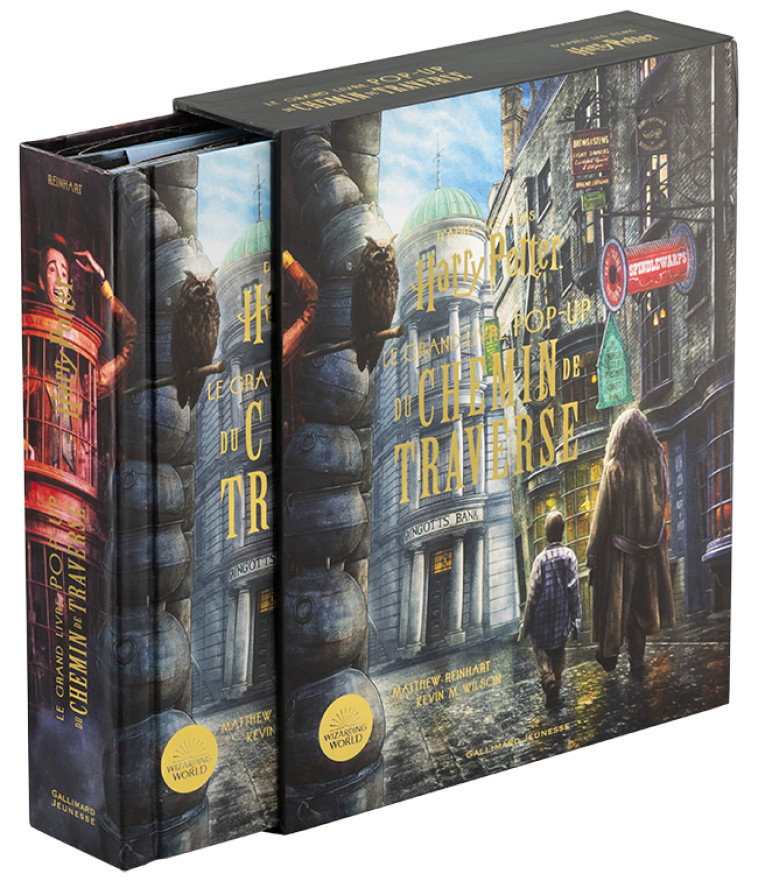 HARRY POTTER : LE GRAND LIVRE POP-UP DU CHE MIN DE TRAVERSE - REINHART/WILSON - GALLIMARD JEUNE