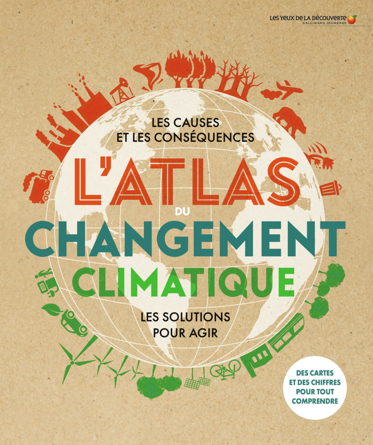 L'ATLAS DU CHANGEMENT CLIMATIQUE - COLLECTIF - GALLIMARD JEUNE