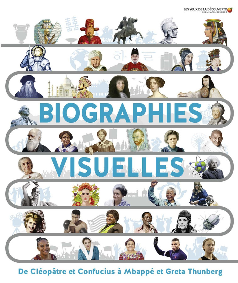 BIOGRAPHIES VISUELLES - COLLECTIF - GALLIMARD JEUNE