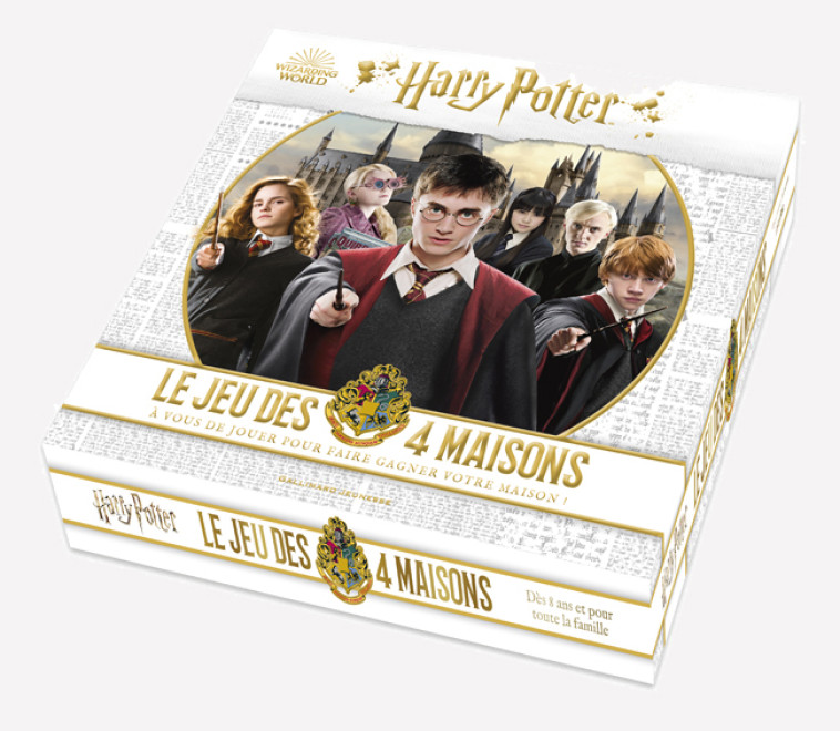 HARRY POTTER - LE JEU DES 4 MAISONS - COLLECTIF - GALLIMARD JEUNE