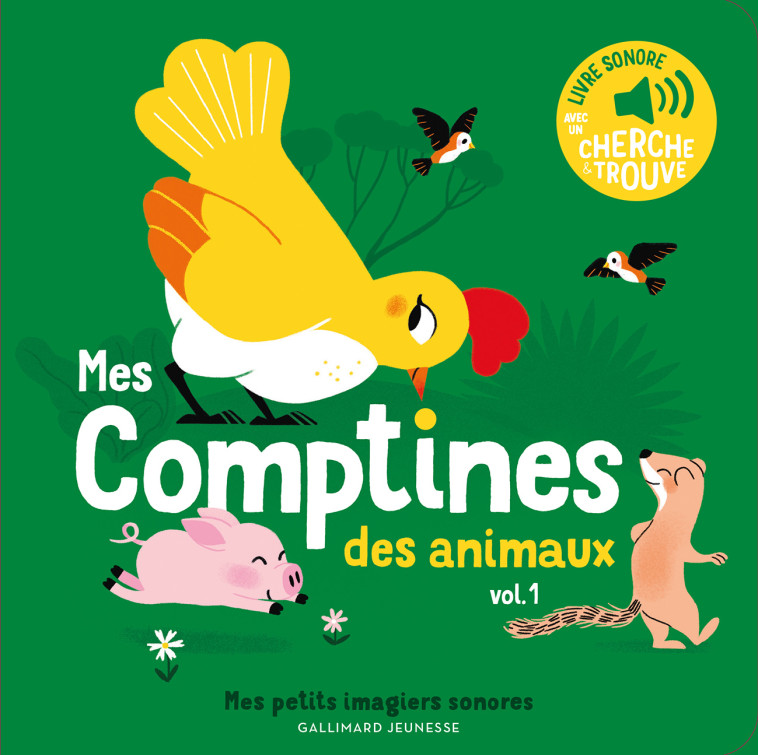 MES COMPTINES DES ANIMAUX - COLLECTIF - GALLIMARD JEUNE