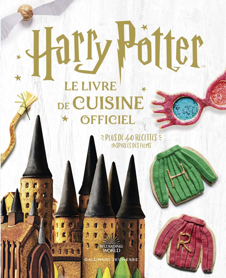 HARRY POTTER - LE LIVRE DE CUISINE OFFICIEL - COLLECTIF - GALLIMARD JEUNE