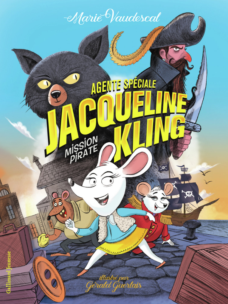 AGENTE SPECIALE JACQUELINE KLING T01 MISSION PIRATE - MARIE VAUDESCAL - GALLIMARD JEUNE