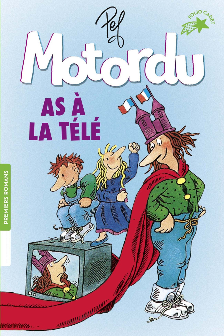 MOTORDU AS A LA TELE - PEF - GALLIMARD JEUNE