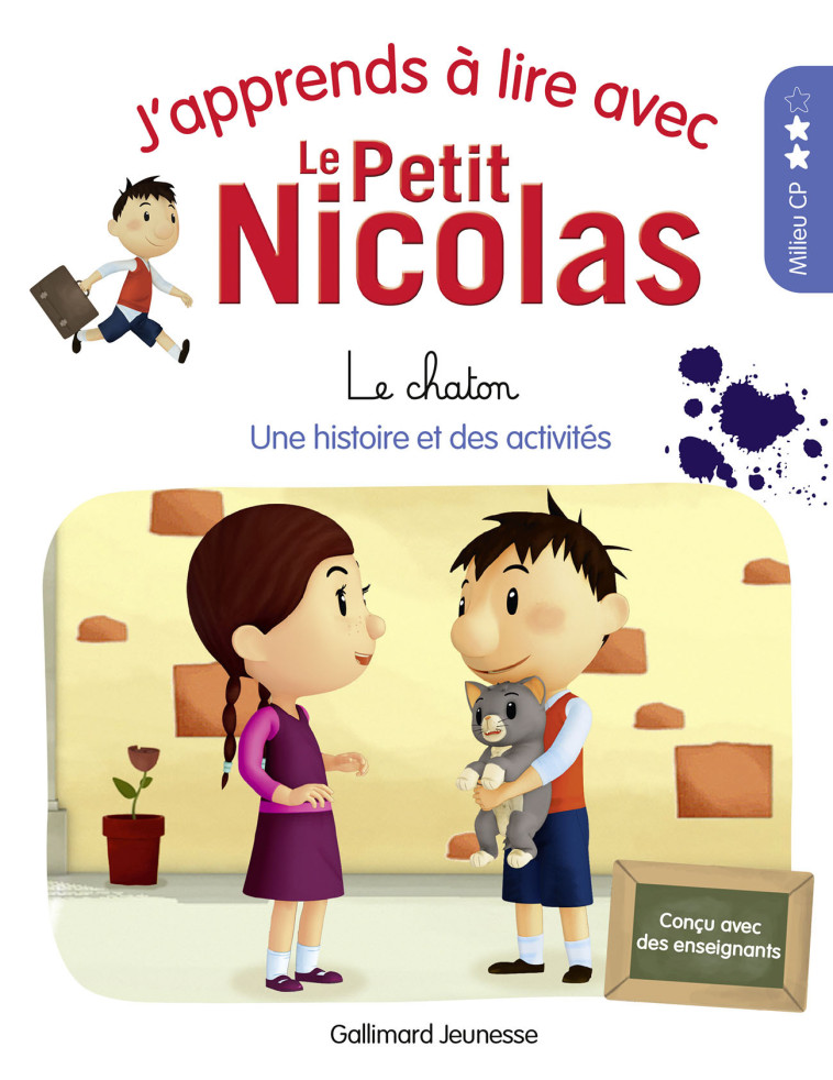 LE CHATON CP NIVEAU 2 - DEMARIA MARJORIE - GALLIMARD JEUNE