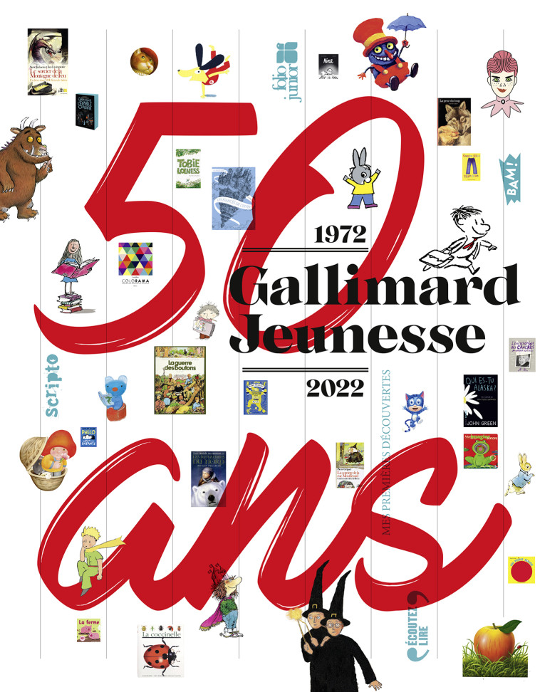 GALLIMARD JEUNESSE 50 ANS - COLLECTIFS JEUNESSE - GALLIMARD JEUNE